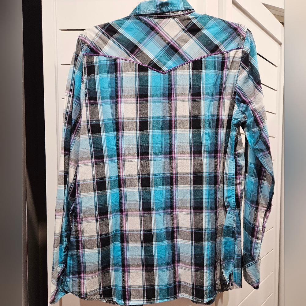 Ladies Large Roper western shirt - Picture 2 of 3